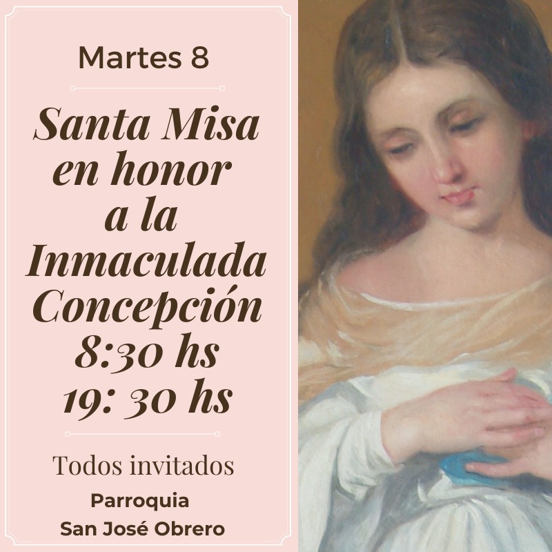 Solemnidad de la Inmaculada Concepción